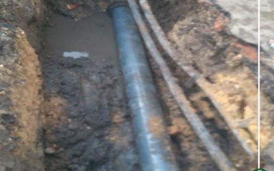 بسبب كسر ماسورة .. انقطاع المياه عن قرى طلخا