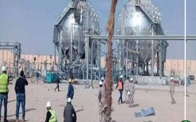 مصرع وإصابة 15 عاملا فى انفجار خزان بالعين السخنة