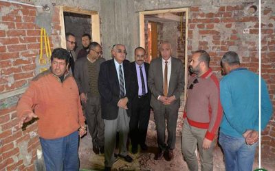 رفع كفاءة مبنى المدينة الجامعية لطالبات المنصورة