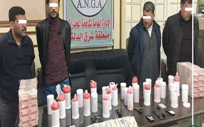ضبط عصابة تتاجر بالعقاقير المخدرة في الدقهلية