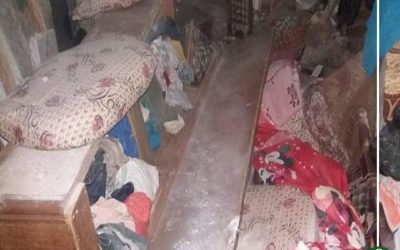 اصابة شخص في انهيار سقف منزل بطلخا