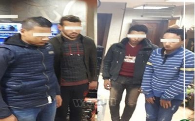 ضبط 4 طلاب أثناء سرقة مدرسة ثانوي بالدقهلية