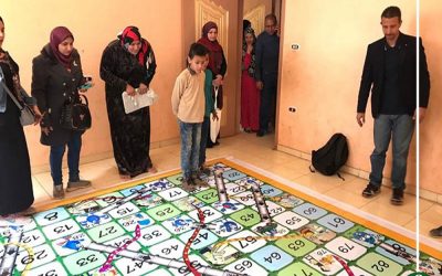 ورشة سباكة للسيدات وورش تلوين للأطفال في أجا