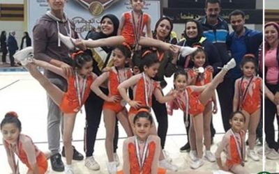 فوز فريق الجمباز بالمنصورة بـ20 ميدالية ببطولة الجمهورية