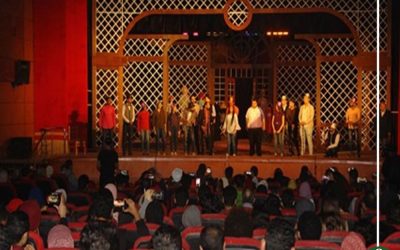 عرض مسرحية “النهاردة في إمبارح” بثقافة الدقهلية