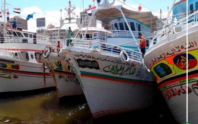 استمرار الطقس السيئ .. وتوقف الصيد في بحيرة المنزلة