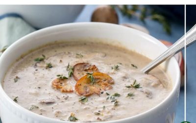 شوربة الفطر للدايت .. صحية غنية بالمغذيات الشهية