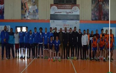 منتخب جامعة المنصورة لكرة القدم الخماسية يفوز ببطولة وطن