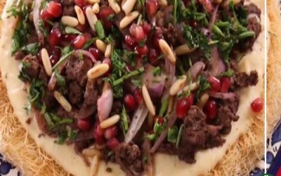 طريقة عمل الكنافة باللحمة المفرومة