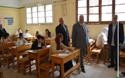 شاروبيم يتفقد لجان امتحانات الشهادة الإعدادية بالدقهلية
