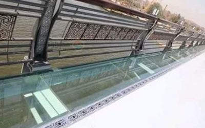 حقيقة تحطم الممشى الزجاجي لكوبري تحيا مصر