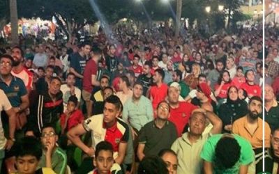 هتافات بعد فوز مصر بمراكز شباب الدقهلية