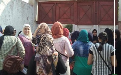 إصابة أول طالبة بإغماء في امتحانات الكيمياء بالدقهلية