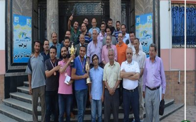 تكريم فريقي الكرة الخماسية والشطرنج بمياه الدقهلية