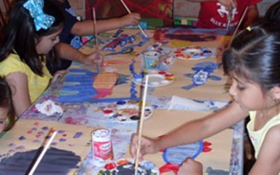 المكتبات الثقافية تنظم ورش فنية للأطفال بقرى الدقهلية