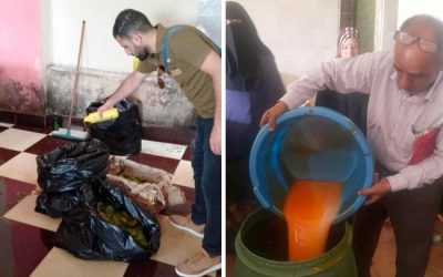 إغلاق 5 مصانع “آيس كريم” وإعدام 1350 كيلو أغذية في مركز المنصورة