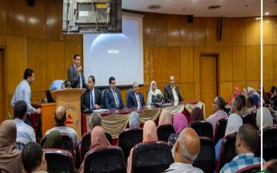 بدء مشروع تحديث الملف الوظيفي للعاملين بالدقهلية