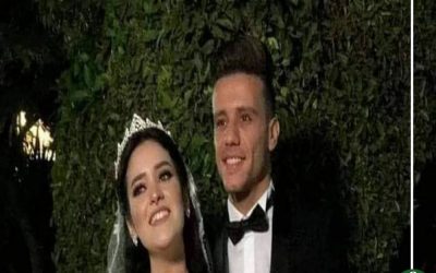 مصطفى فتحي نجم الزمالك يحتفل بزفافه في مدينة طلخا
