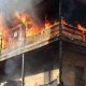 ماس كهربائي يتسبب في حريق 3 منازل بسوهاج